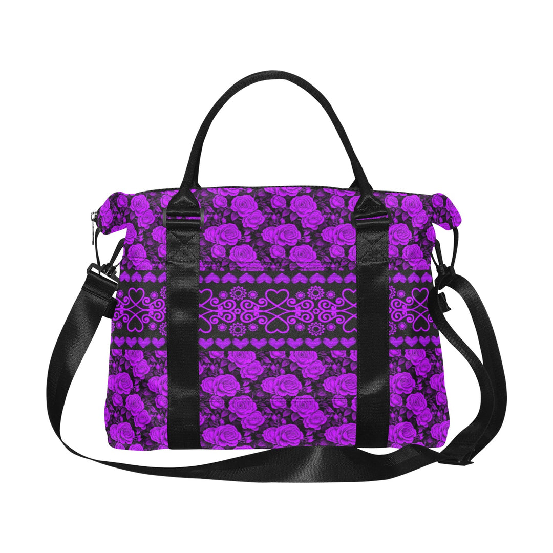 Caddy Purple Roses Luggage Caddy