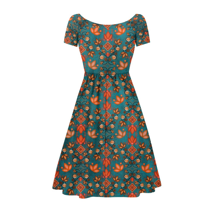 Women's short sleeve dress