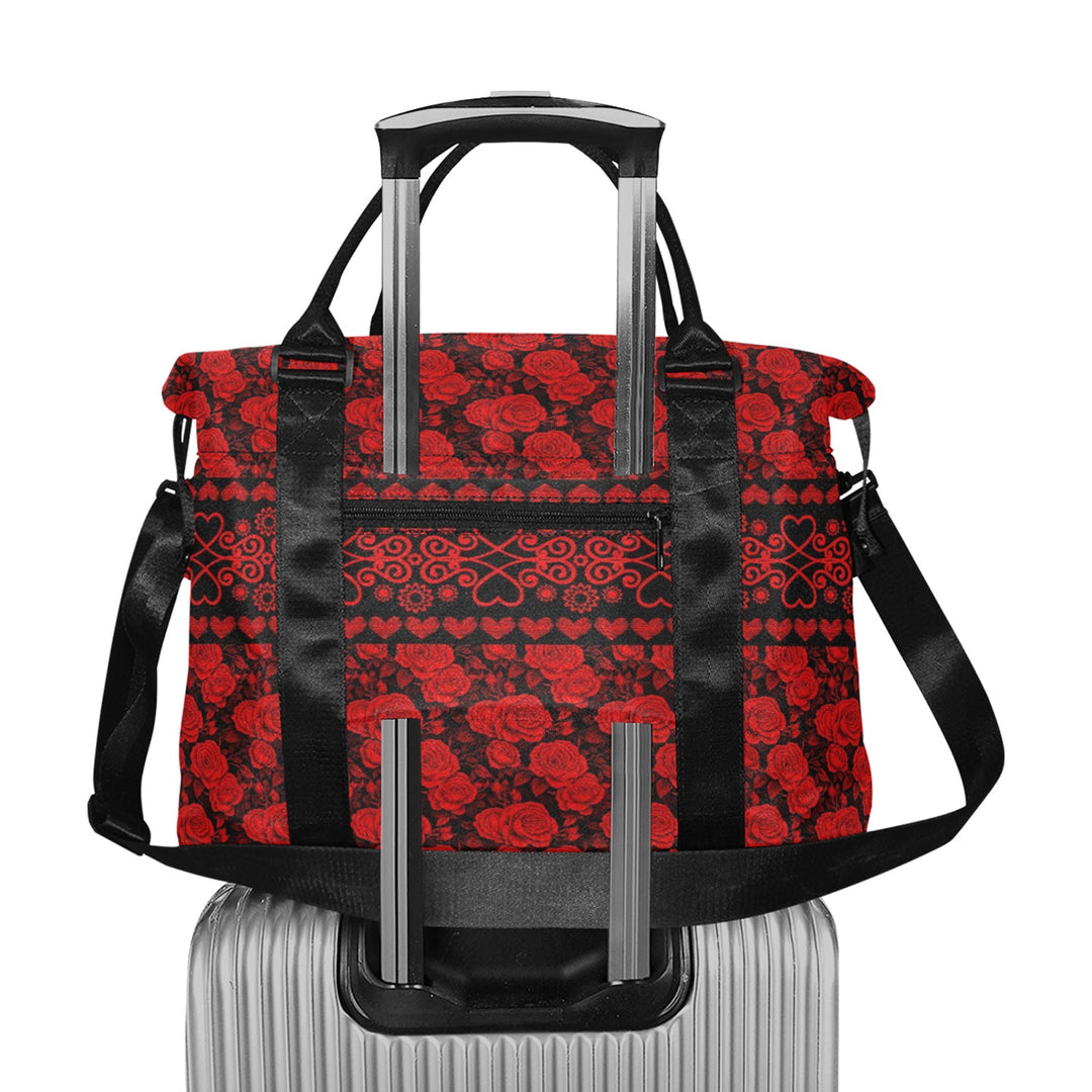 Caddy Red Roses Large Luggage Caddy