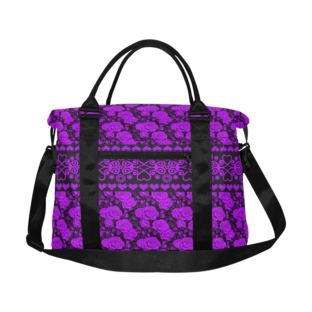 Caddy Purple Roses Luggage Caddy