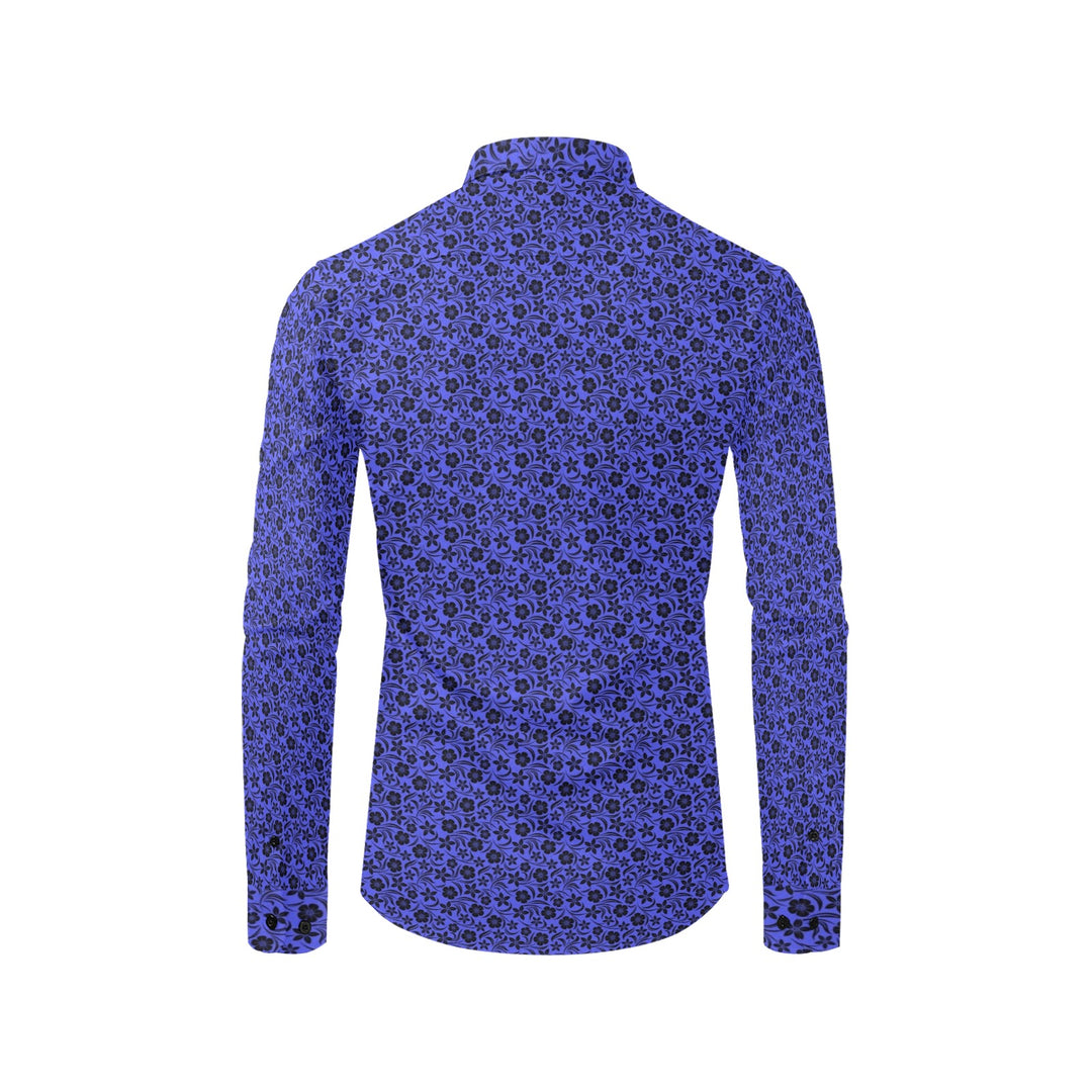 Men's All Over PrintMens Dress Shirt Hawaiian Floral