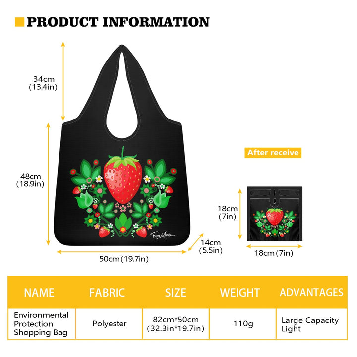 Shopping bag Single Strawberry (large version)