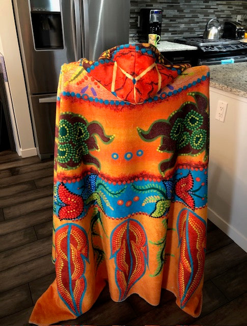 Sweet Dreams Thick Hooded Blanket for Adults