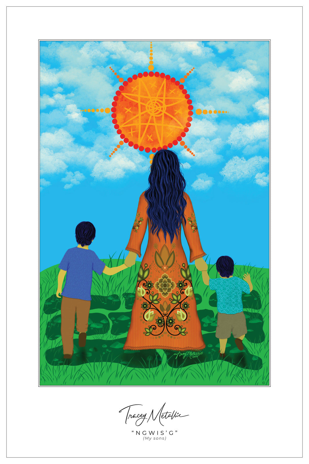 NGWIS'G (My Sons) Print