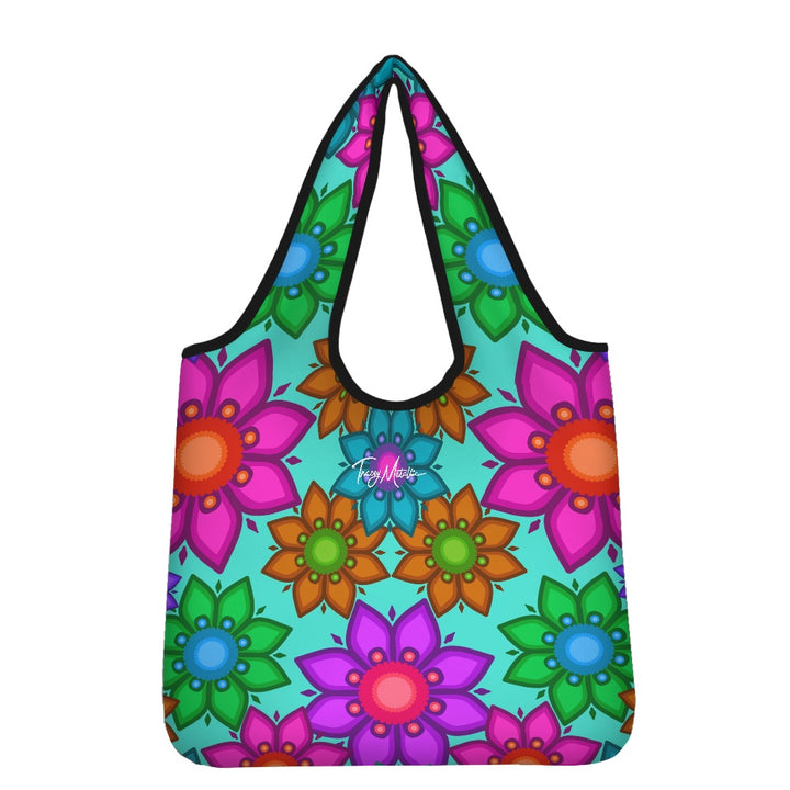 Shopping bag Retro Floral (large version)
