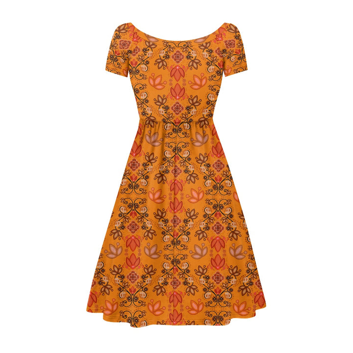 Women's short sleeve dress