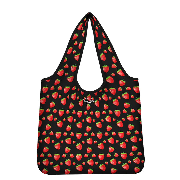 Shopping bag Strawberries (large version)