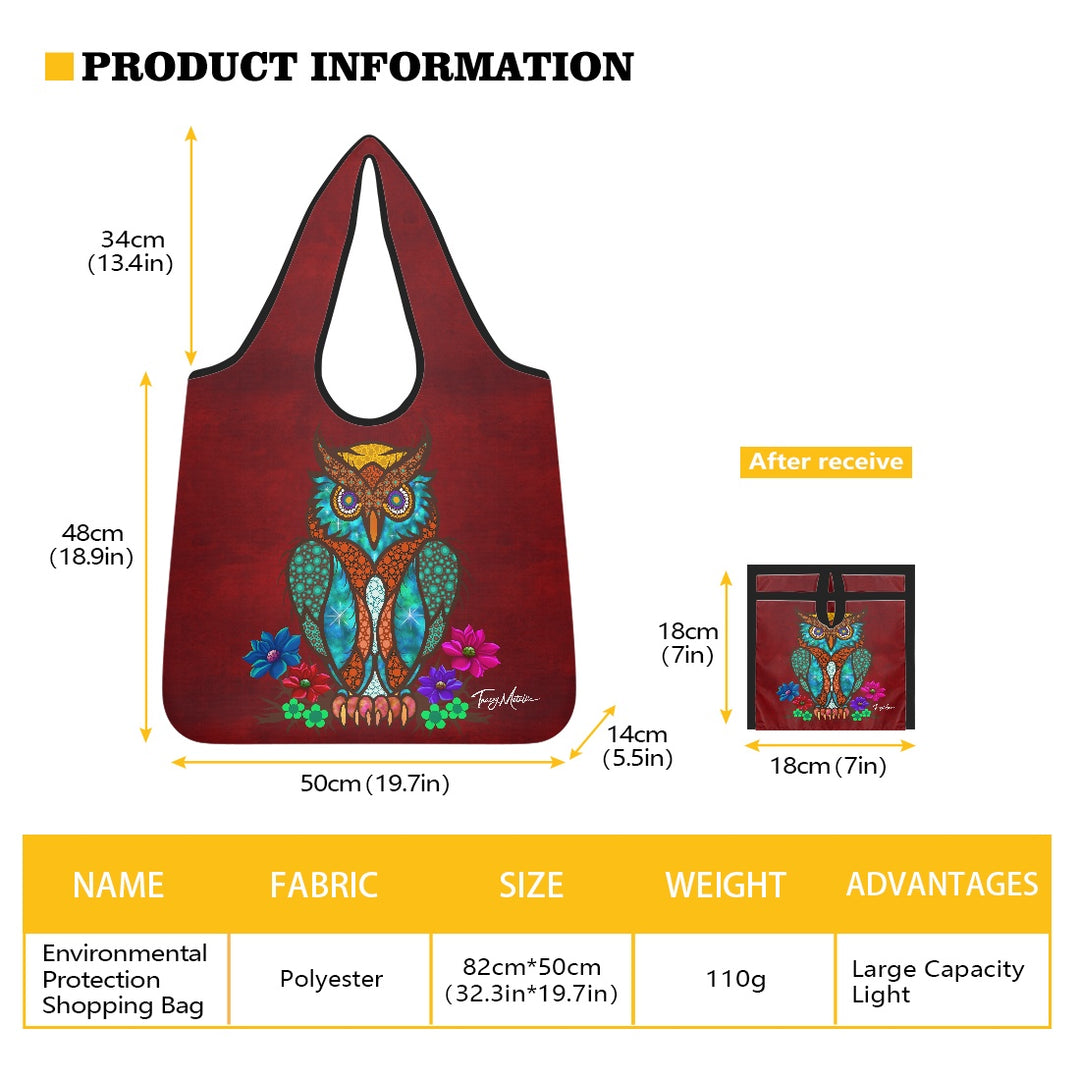 Shopping bag Owl (large version)