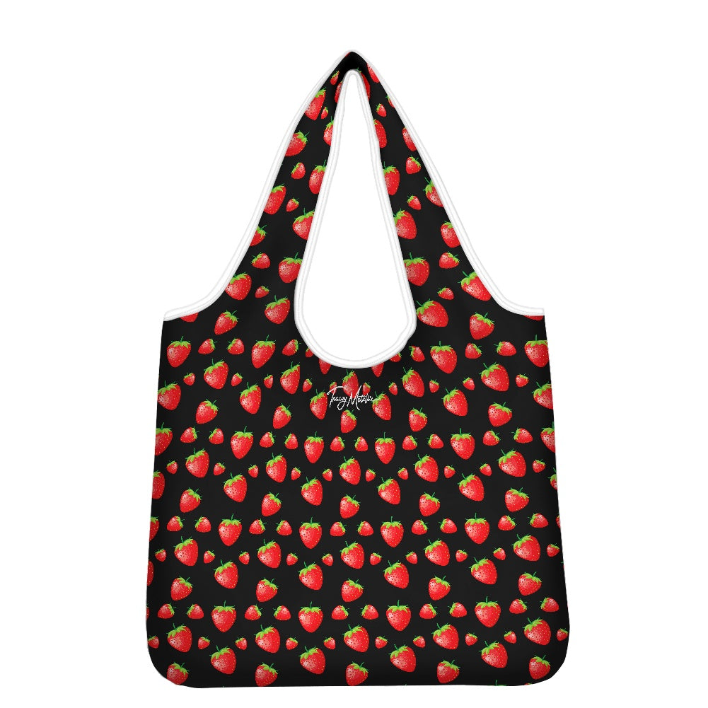 Shopping bag Strawberries (large version)