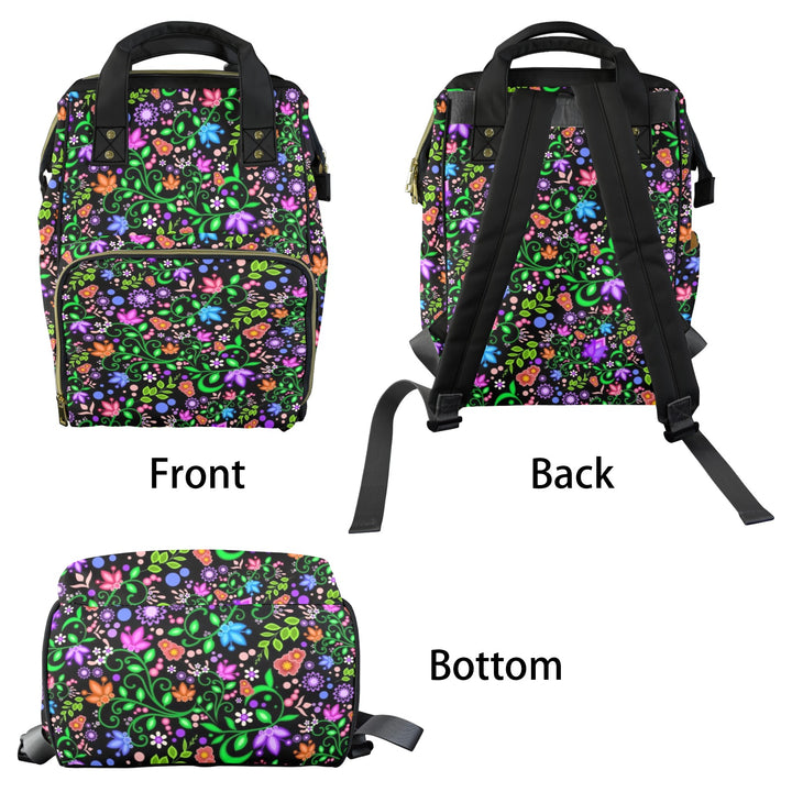 New Backpack All over floral Multi-Function Diaper Bag