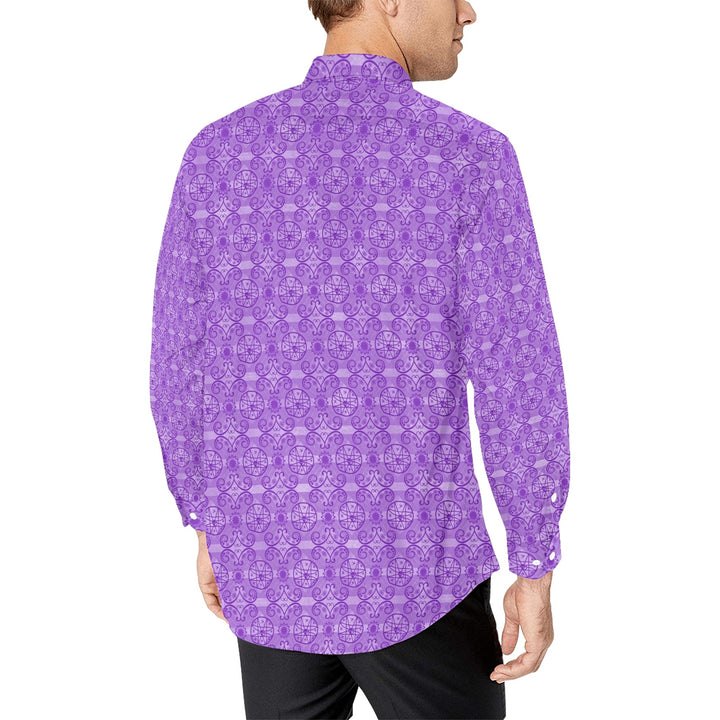 Mens Dress Shirt Mi'gmaq Star