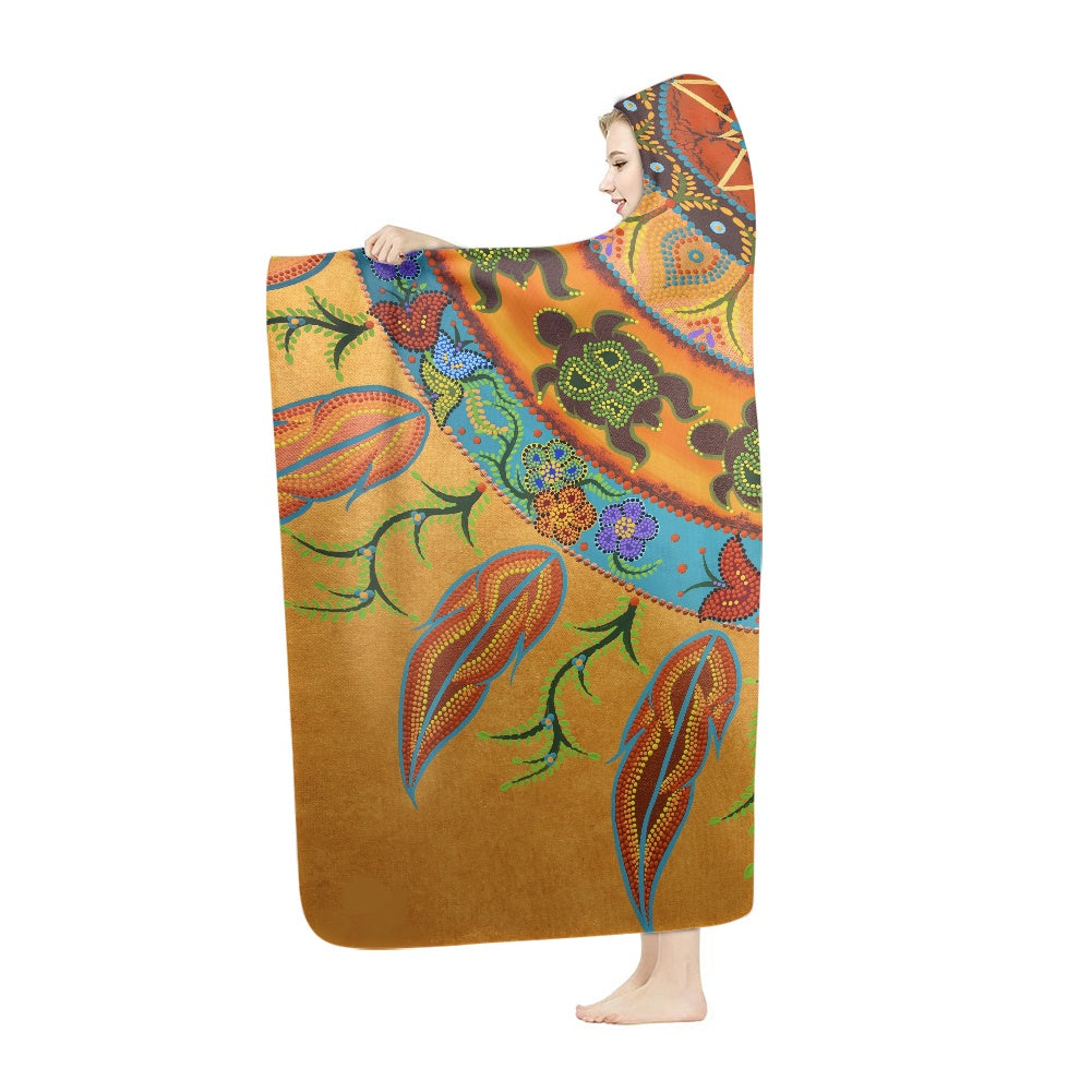 Sweet Dreams Thick Hooded Blanket for Adults