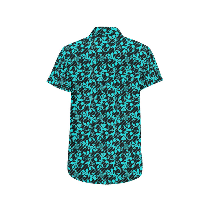 Mens Short Sleeve Dress Shirt Flute Guy