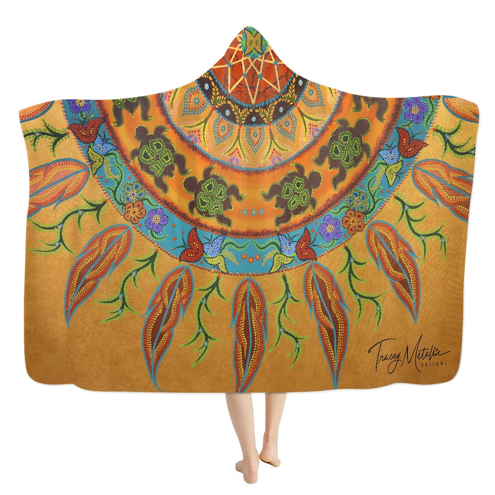 Sweet Dreams Thick Hooded Blanket for Adults Sweet Dreams L