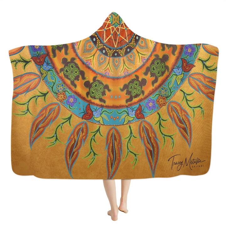 Sweet Dreams Thick Hooded Blanket for Adults Sweet Dreams L