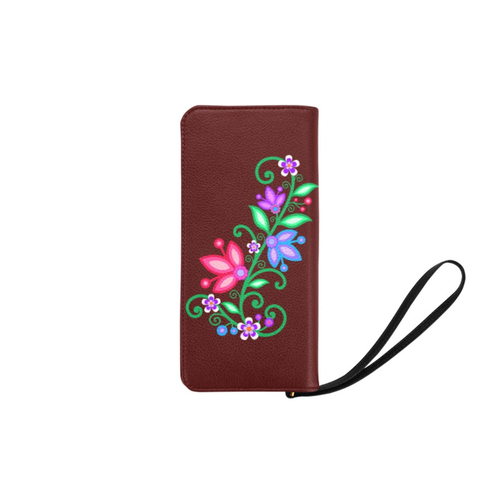 Floral Wallet Clutch