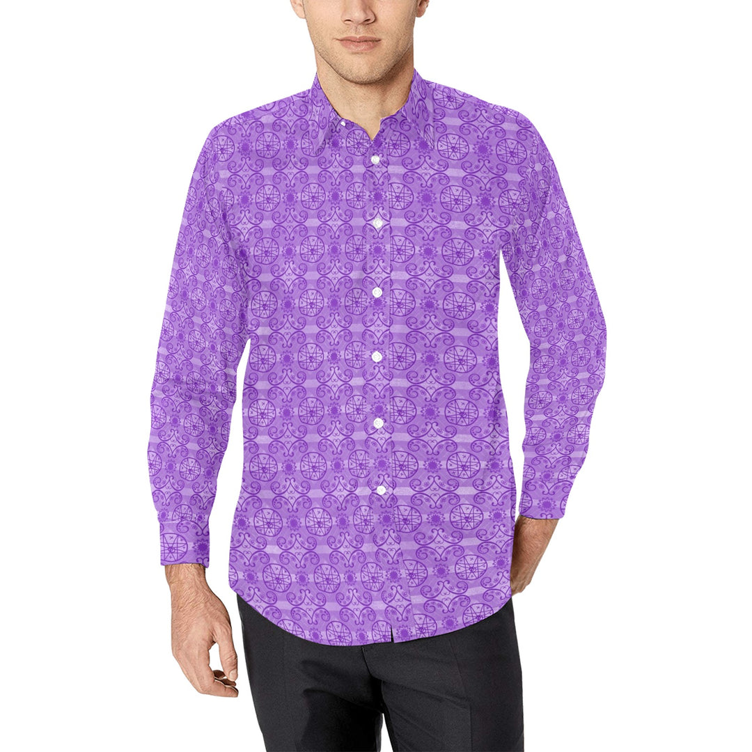 Mens Dress Shirt Mi'gmaq Star
