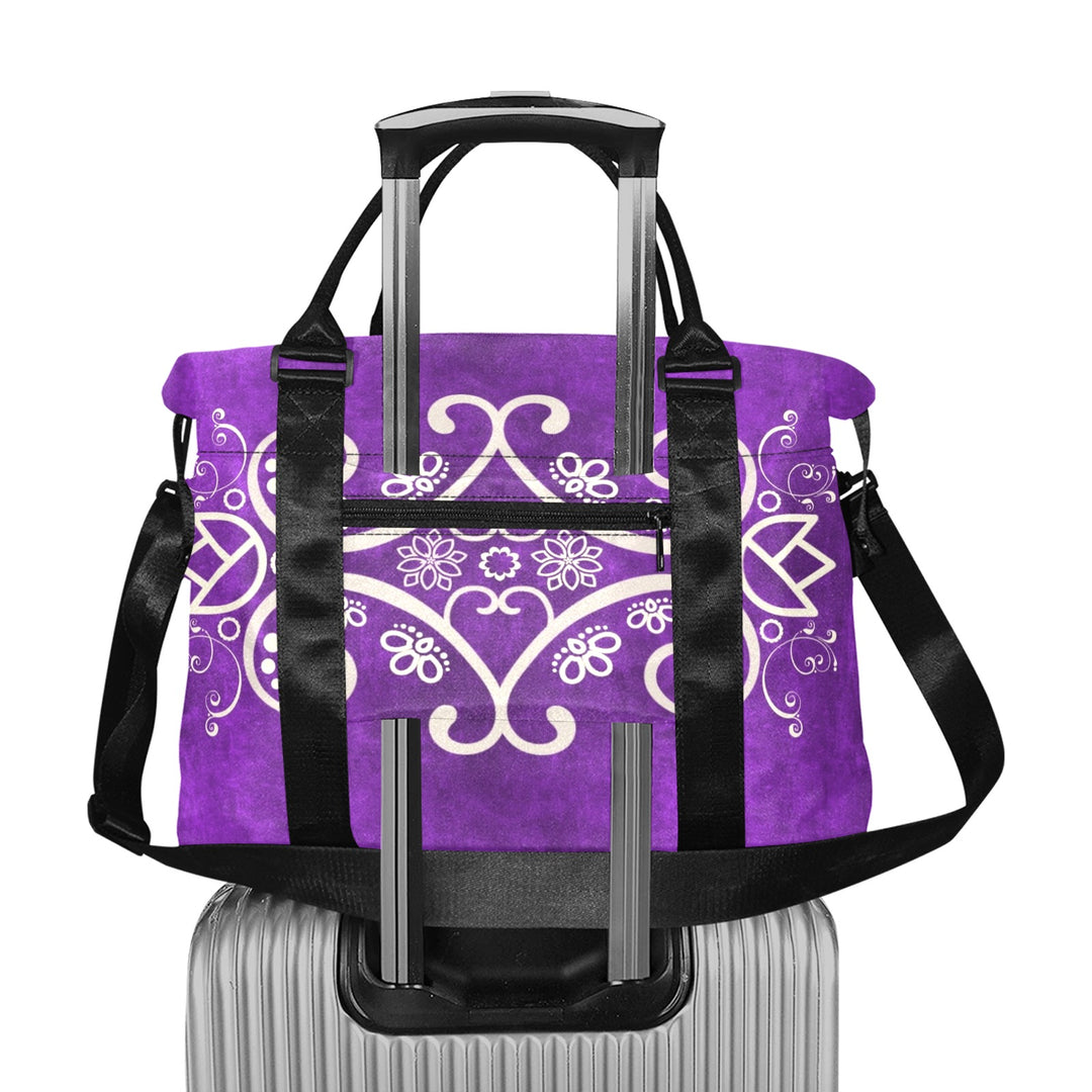 Motif Luggage Caddy One Size Purple