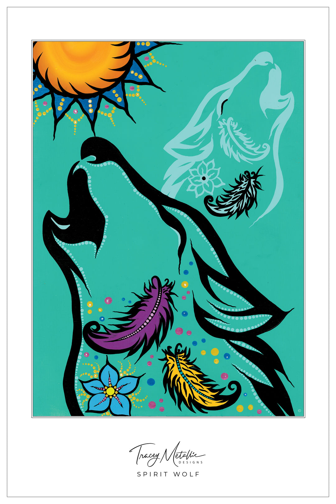 Spirit Wolf Print