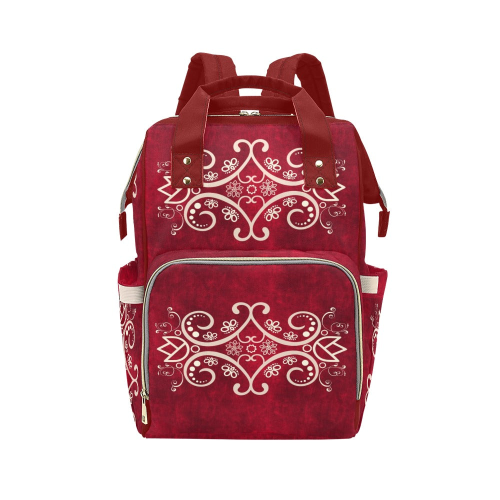 Motif Backpack One Size Red
