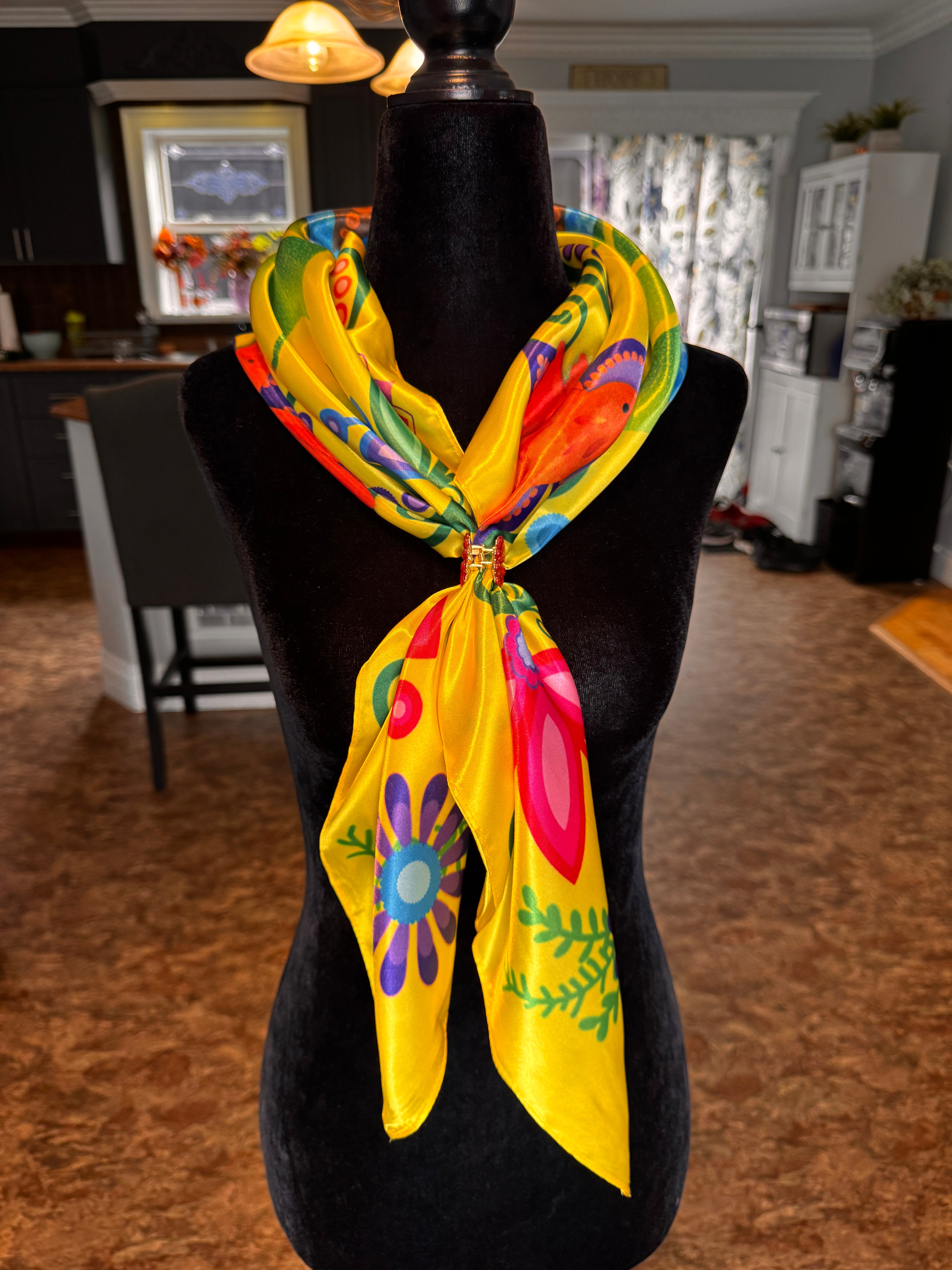 The Kiju Scarf – Tracey Metallic Designs
