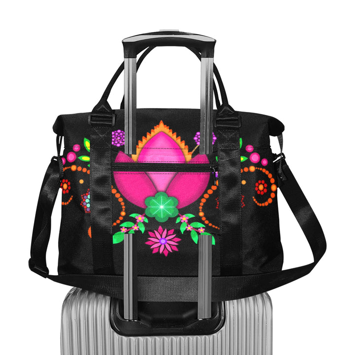 Luggage Caddy - Bag for Luggage Single Floral