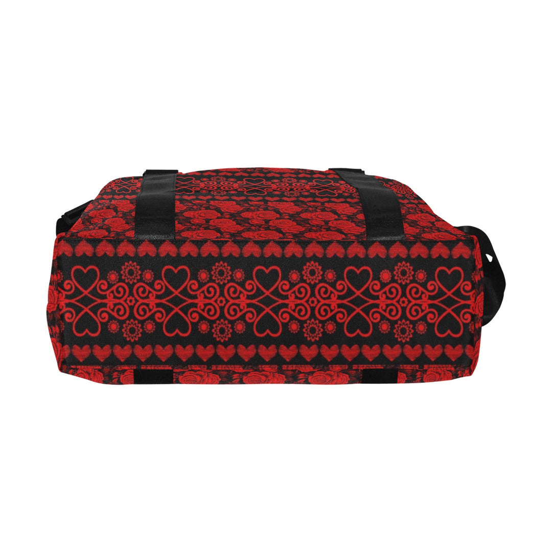 Caddy Red Roses Large Luggage Caddy