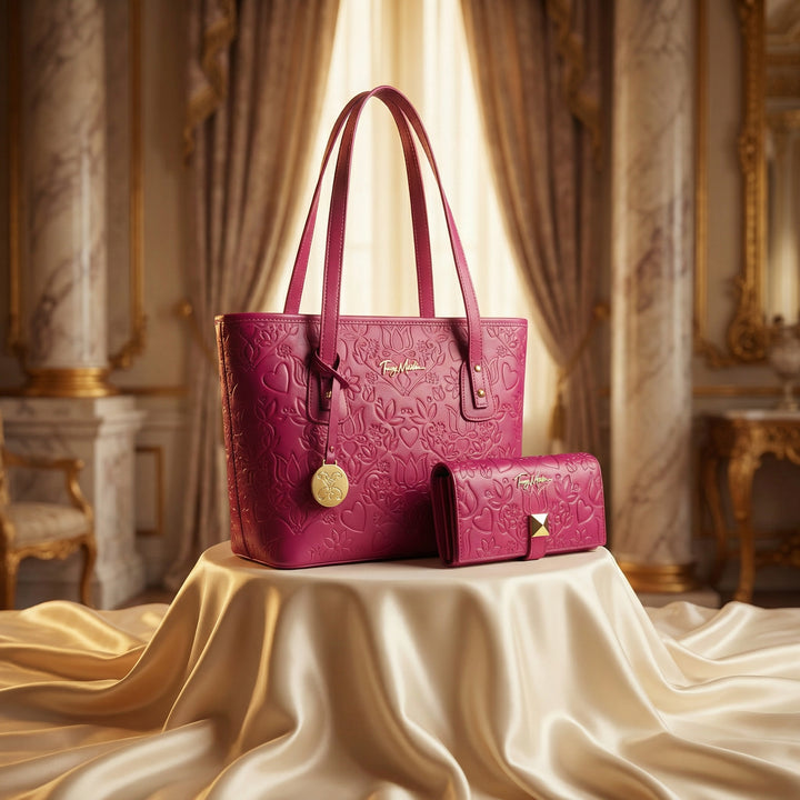 The Tracey Metallic Handbag