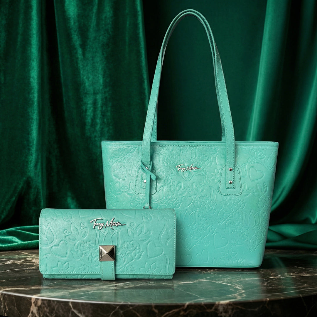 The Tracey Metallic Handbag