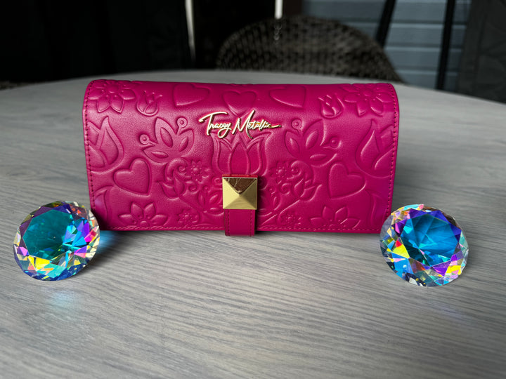 The Tracey Metallic Handbag & Wallet set