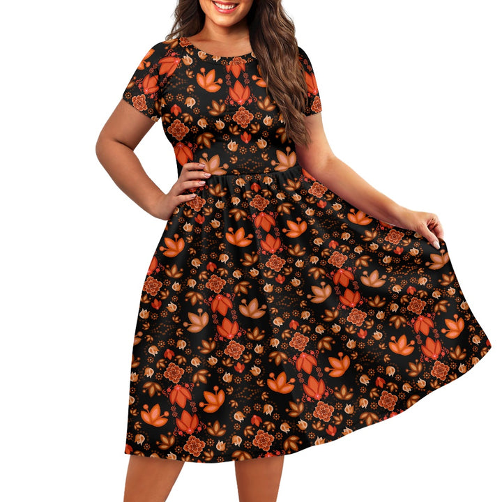 Women's short sleeve dress