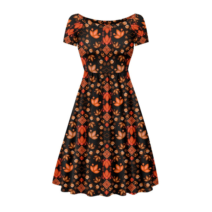 Women's short sleeve dress