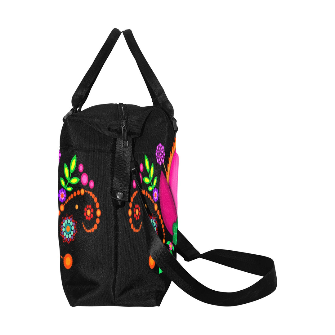 Luggage Caddy - Bag for Luggage Single Floral