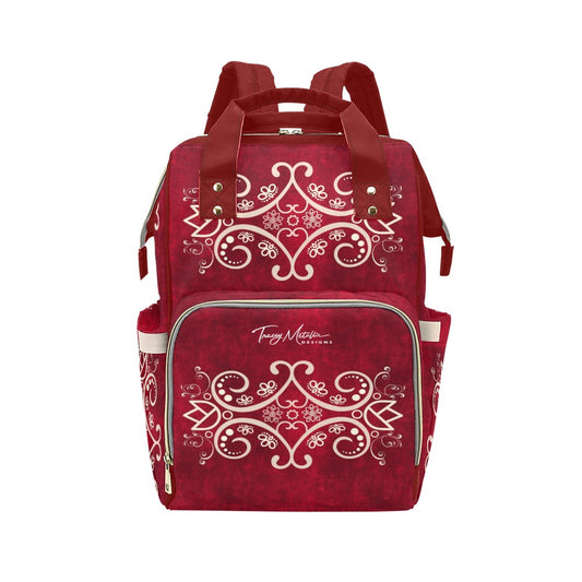 Backpack Motif Red