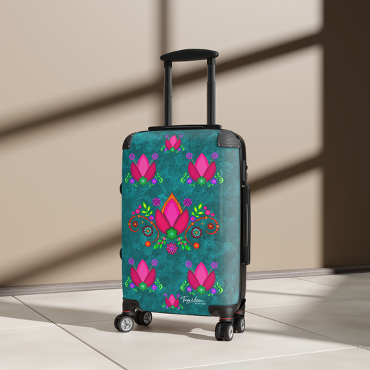 Carry On Luggage All Over Floral