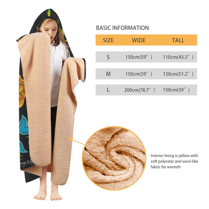 Revelation Thick Hooded Blanket for Adults